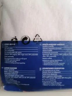 Outlet Angora longjohns