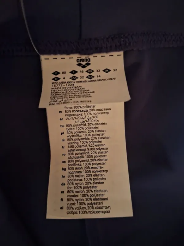 Discount Arena Kikko Mid Jammer Swim Shorts