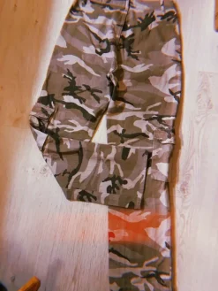 Best Myself Baggy camo cargopants
