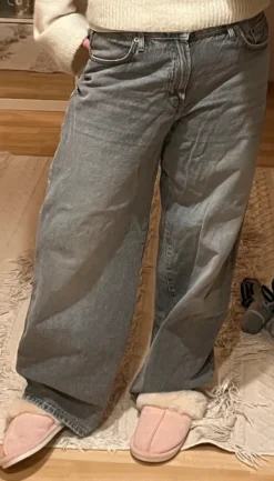 New ONLY Baggy jeans harmaa