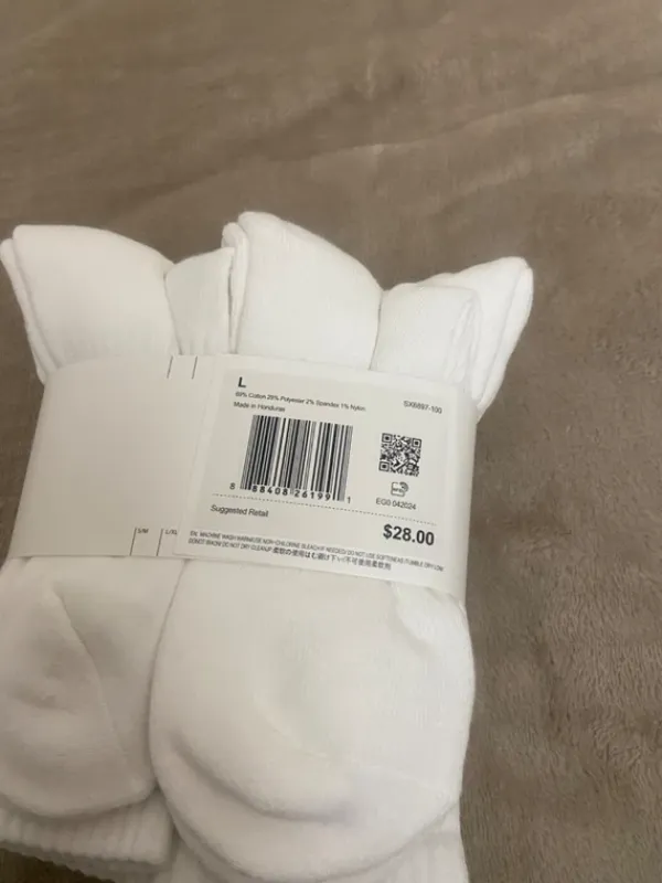 Sale Baltos kojinės