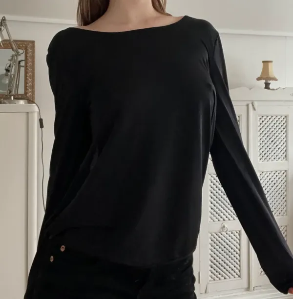 Discount Åben ryg bluse