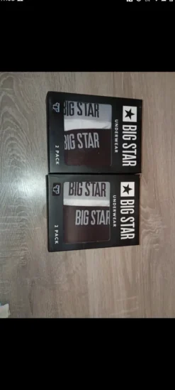 Discount Bielizna męska rozmiar s Big Star w każdym opakowaniu po dwie sztuki