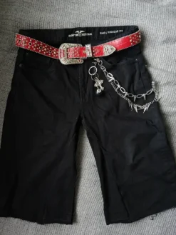 Best Opium Black baggy jorts