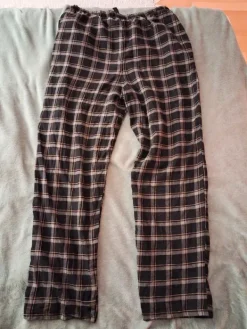 Mywear Black flannel pants/pyjamas