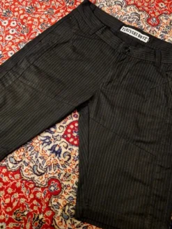 Sale Teriyaki Boys Black Pinstripe Men's Bermuda Shorts