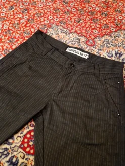 Sale Teriyaki Boys Black Pinstripe Men's Bermuda Shorts