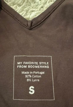 Sale Boomerang ruskea trikoopaita, koko S