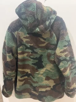 Online Brandit Teddyfleece jakke Woodland – str. M (ny)