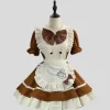 Discount Lolita Brown Maid dress