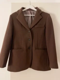Outlet Brown wool jacket /blazer