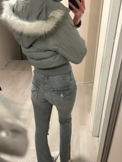 Calvin Klein fur jacket, bomber