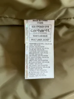 Outlet Carhartt liner jacket