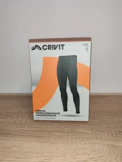 Clearance Crivit mens performance underwear spodnie funkcyjne męskie nowe z metką odzież termoaktywna