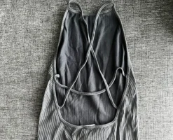 Outlet Pull & Bear Cute grey jumpsuit