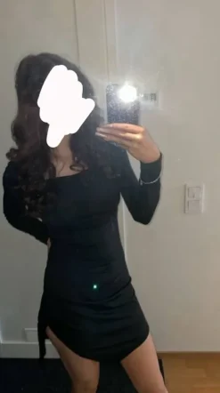 Sale czarna sukienka