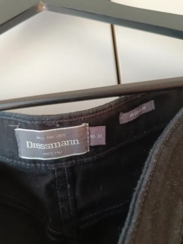 Hot Dressmann mustat farkut 40/30