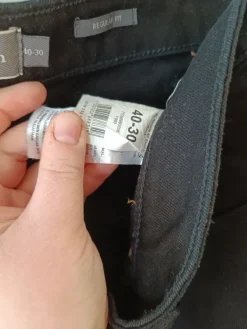 Hot Dressmann mustat farkut 40/30