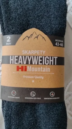 New HiMountain Dwupak skarpet męskich 43-46