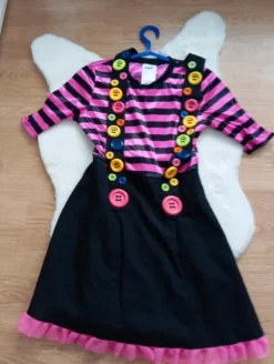 Sale Efektowna,kolorowa sukienka - Pani Klaun.38