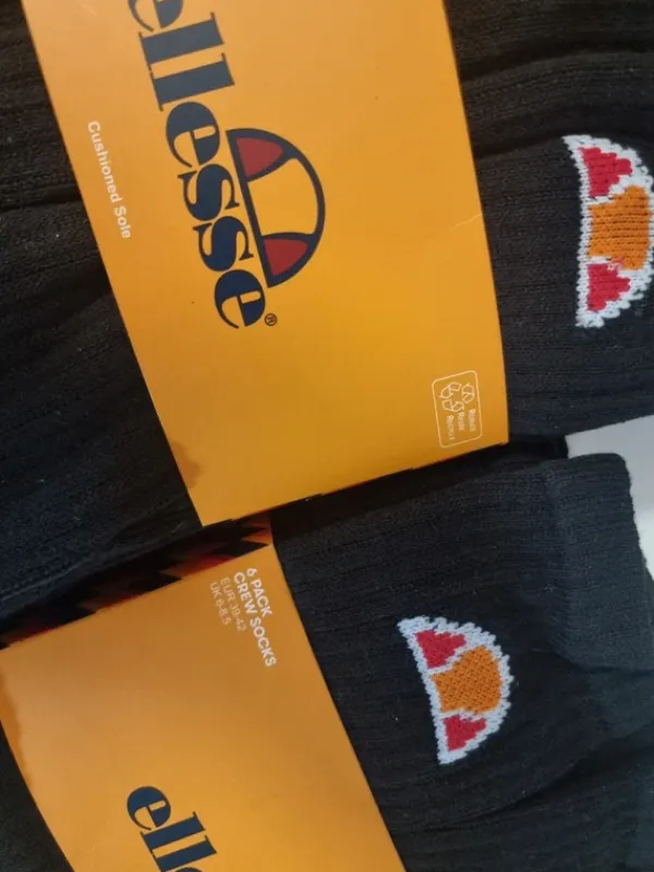 Best Ellesse Sport Socks 2 x 6pr = 12paria Koko 39-42