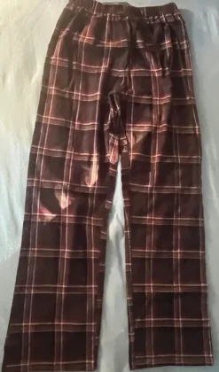 New House Flanelli tyyliset yöhousut koko S