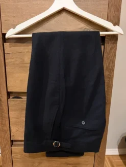 Best John Henric Flannel suit trousers