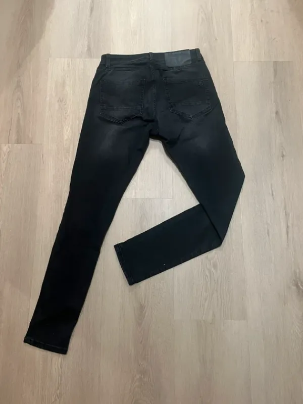 Best Gabbiano Skinny mustat farkut