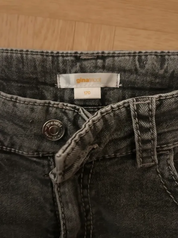 Clearance Gina Tricot harmaat leveälahkeiset fakut