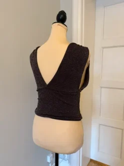 New glittertopp Ginatricot