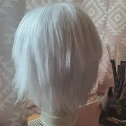 Best Gojo wig, white short wig