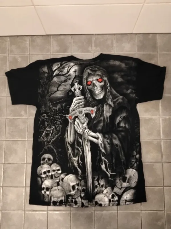 Hot Affliction Grim reaper T-shirt