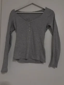 Outlet H&M Harmaa pitkäihainen