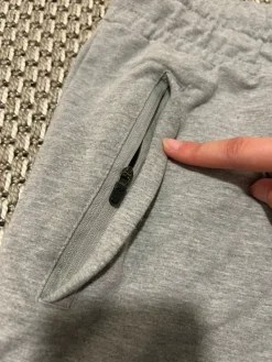 Hot MP Harmaat college housut