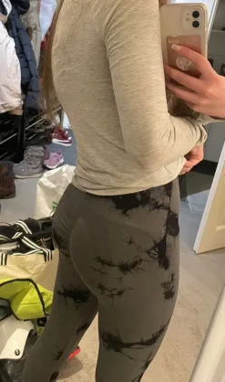 Clearance Shein Harmaat legginsit