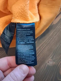 Hilfigerin huppari oranssinkeltainen koko M