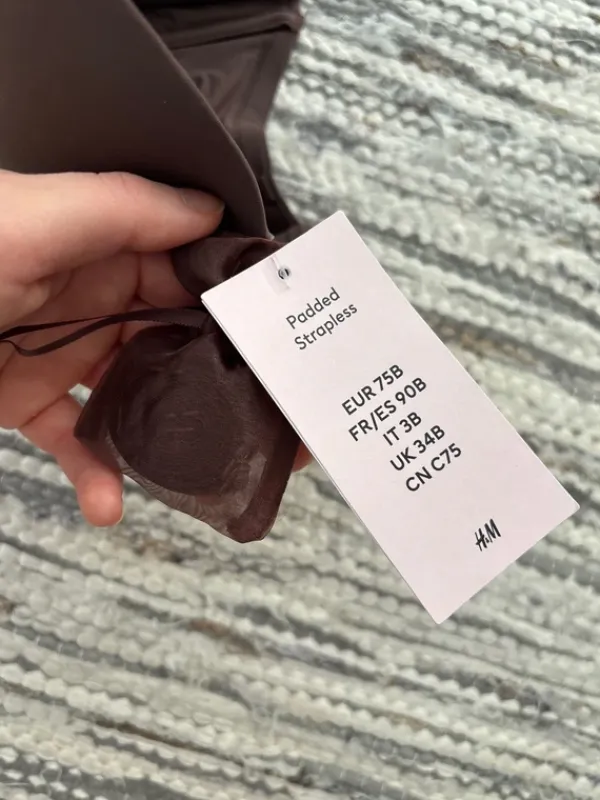 Sale H&M rintaliivit (käyttämätön) 75B