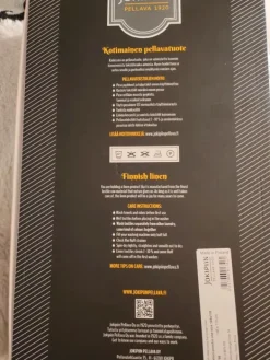 New Jokipiin Pellava Laituri Poncho