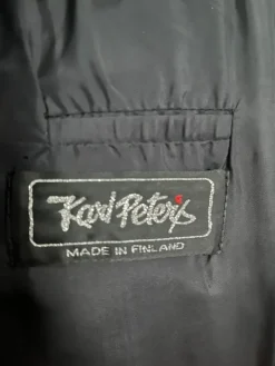 Clearance Karl Peters tummansininen puvuntakki