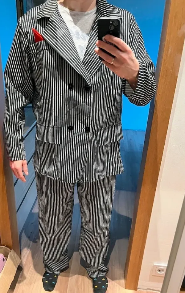 Best Karnavalinis gangsterio kostiumas XL