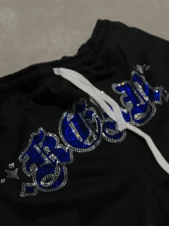 Best Corteiz Kean rhinestone shorts