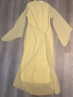 Outlet Keltainen pitkä maksimekko M-koko