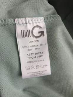 New WalG Kiiltävä juhlamekko