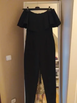 Outlet Kombinezon czarny Quiz hiszpanka L