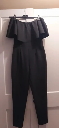 Outlet Kombinezon czarny Quiz hiszpanka L