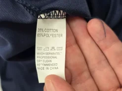 Hot Kombinezon długi L z krótkim rękawem poliester wiązany paskiem w pasie