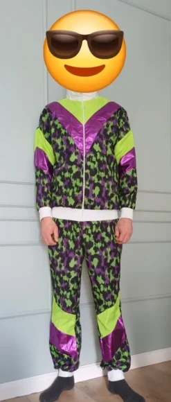 Sale Kostium retro lata 80/90 dla dorosłych rozmiar L