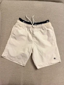 Hot Champion Kąpielówki S białe szorty kąpielowe