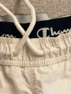 Hot Champion Kąpielówki S białe szorty kąpielowe