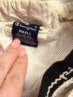 Hot Champion Kąpielówki S białe szorty kąpielowe